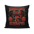 Dungeons and Deadlifts - Throw Pillow