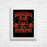 Dungeons and Deadlifts - Posters & Prints