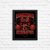 Dungeons and Deadlifts - Posters & Prints