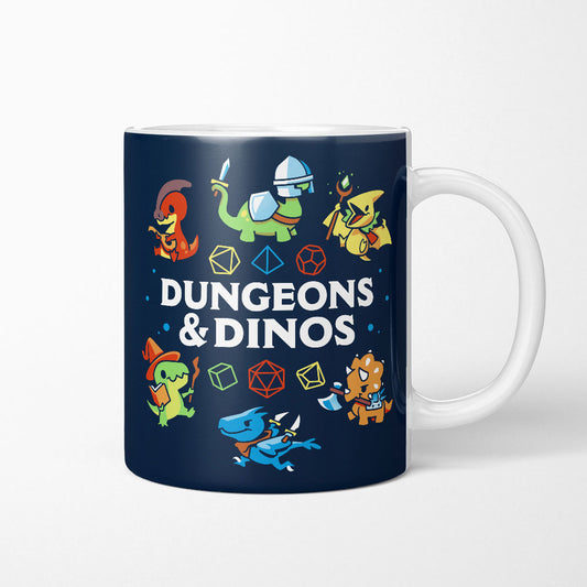 Dungeons and Dinos - Mug