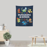 Dungeons and Dinos - Wall Tapestry