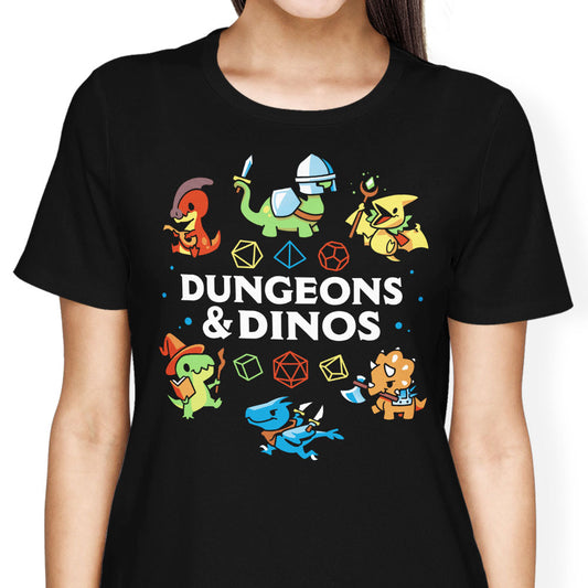 Dungeons and Dinos - Women's Apparel
