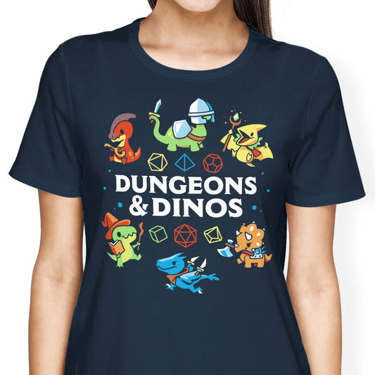 Dungeons and Dinos - Women's Apparel