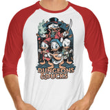 Dungeons and Ducks - 3/4 Sleeve Raglan T-Shirt