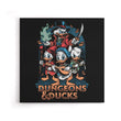 Dungeons and Ducks - Canvas Print