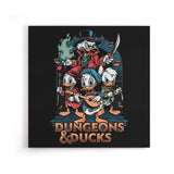 Dungeons and Ducks - Canvas Print
