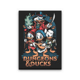 Dungeons and Ducks - Canvas Print