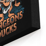 Dungeons and Ducks - Canvas Print