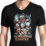 Dungeons and Ducks - Men's V-Neck