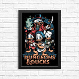 Dungeons and Ducks - Posters & Prints