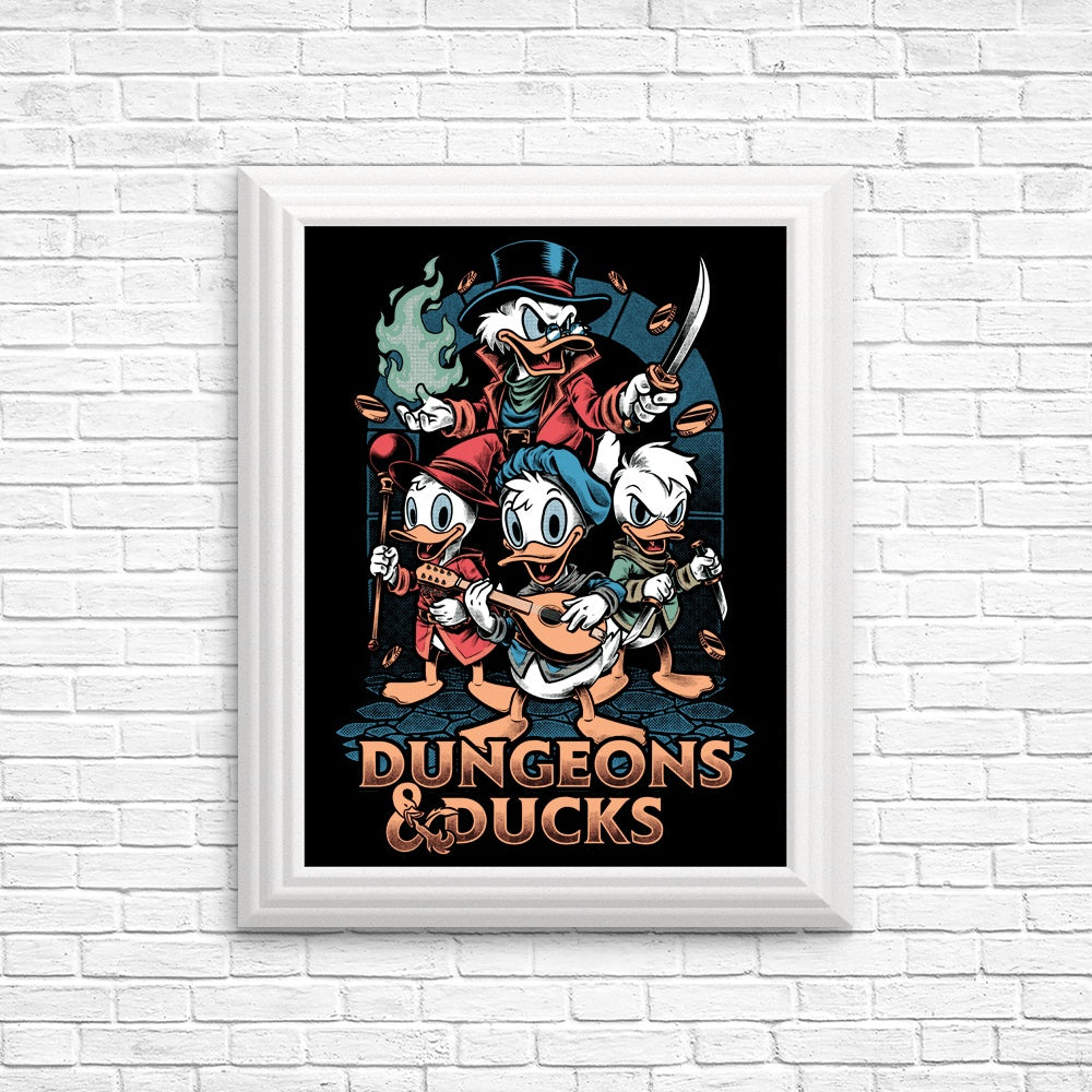 Dungeons and Ducks - Posters & Prints