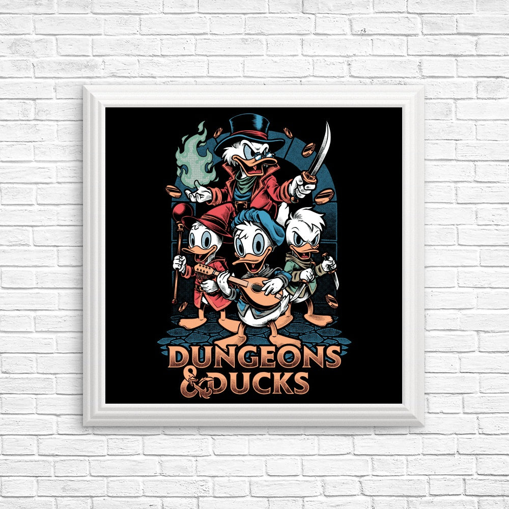 Dungeons and Ducks - Posters & Prints