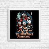 Dungeons and Ducks - Posters & Prints