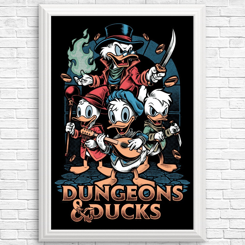 Dungeons and Ducks - Posters & Prints