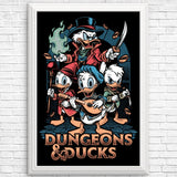 Dungeons and Ducks - Posters & Prints