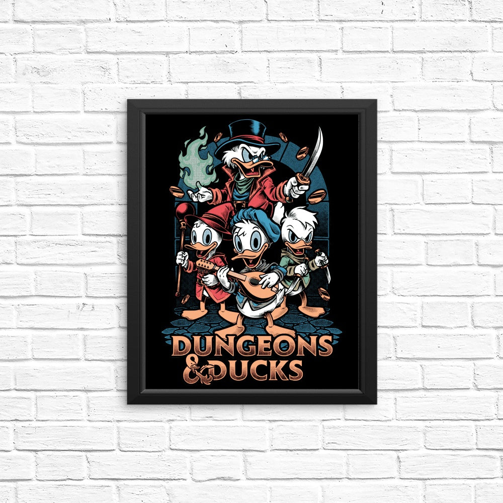 Dungeons and Ducks - Posters & Prints