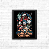 Dungeons and Ducks - Posters & Prints