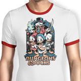 Dungeons and Ducks - Ringer T-Shirt