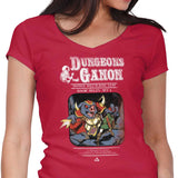 Dungeons and Ganon - Women's V-Neck