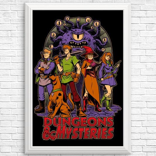 Dungeons and Mysteries - Posters & Prints