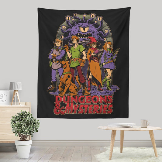 Dungeons and Mysteries - Wall Tapestry