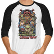 Dungeons and Waka - 3/4 Sleeve Raglan T-Shirt