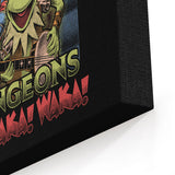 Dungeons and Waka - Canvas Print