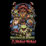 Dungeons and Waka - Throw Pillow
