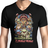 Dungeons and Waka - Men's V-Neck