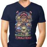 Dungeons and Waka - Men's V-Neck