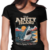 Dying to Eat You - Women's V-Neck