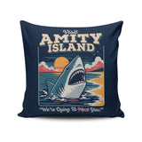 Dying to Eat You - Throw Pillow