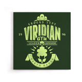 Earth Badge - Canvas Print