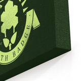 Earth Badge - Canvas Print