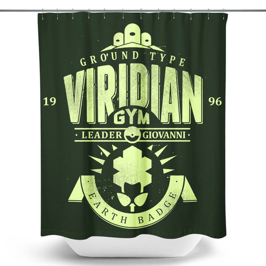 Earth Badge - Shower Curtain