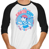 Earth Cup - 3/4 Sleeve Raglan T-Shirt