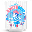 Earth Cup - Shower Curtain