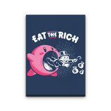 Eat the Rich - Canvas Print