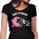 Eat the Rich - Women's V-Neck