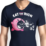 Eat the Rich - Men's V-Neck