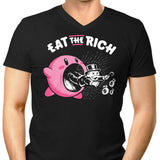 Eat the Rich - Men's V-Neck