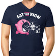 Eat the Rich - Men's V-Neck