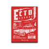 Ecto-1 Garage - Canvas Print
