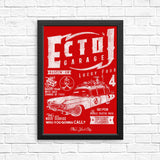 Ecto-1 Garage - Posters & Prints