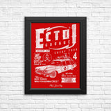 Ecto-1 Garage - Posters & Prints