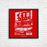 Ecto-1 Garage - Posters & Prints