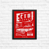 Ecto-1 Garage - Posters & Prints