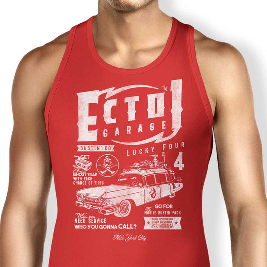 Ecto-1 Garage - Tank Top