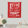 Ecto-1 Garage - Wall Tapestry