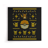 Electric Trainer Sweater - Canvas Print